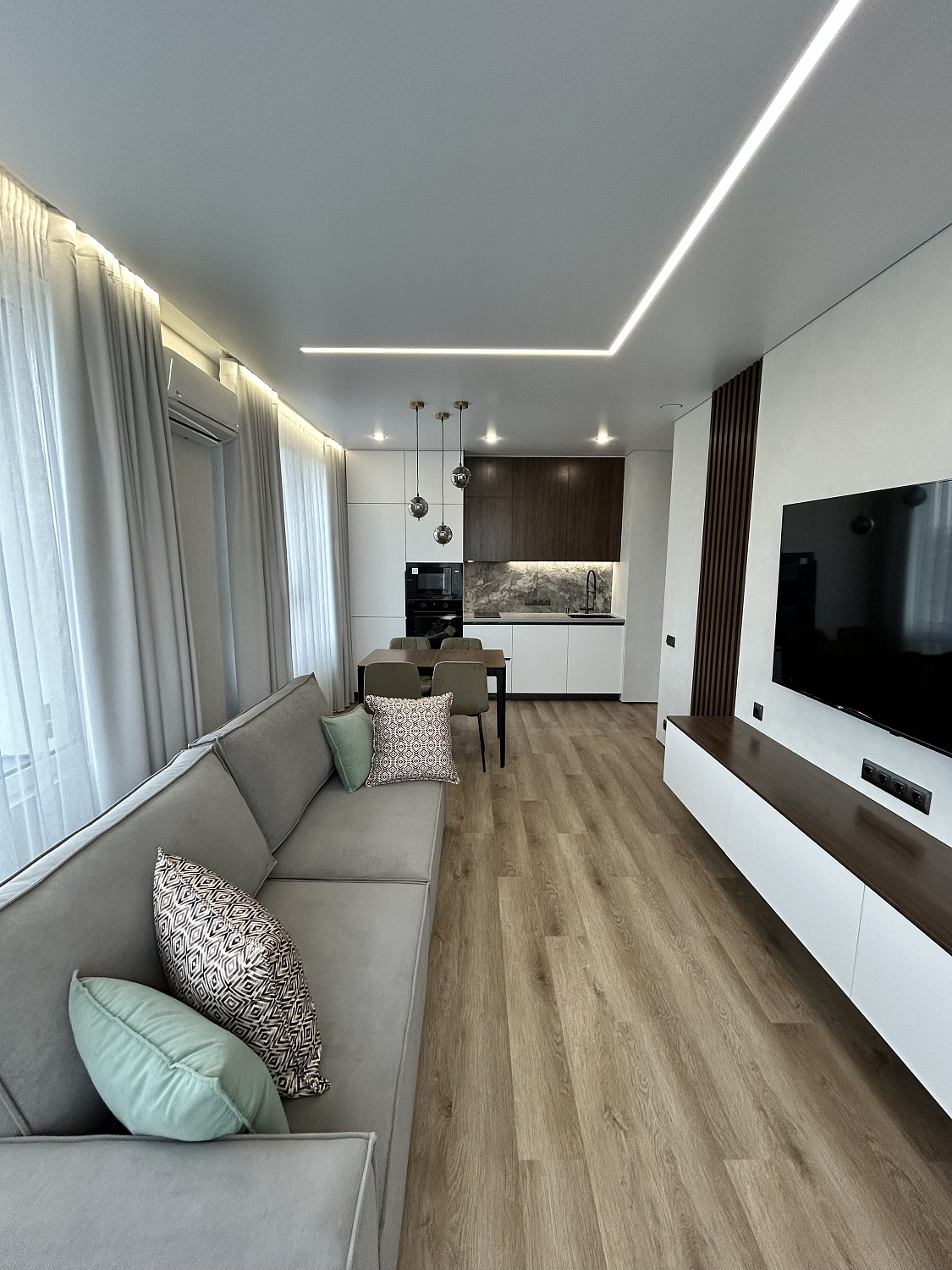 Ул. Крупской, квартира 63,7 м²