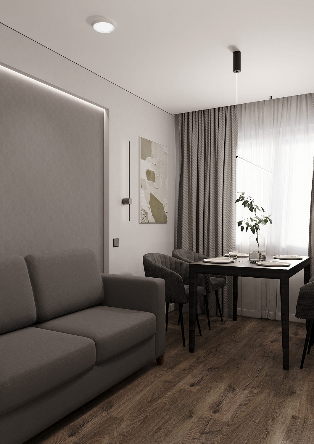 Ул. Мамина-Сибиряка, 56 м²
